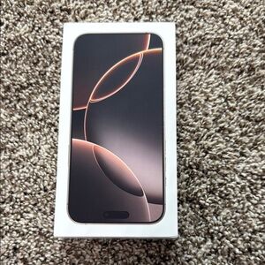 iPhone 16 Pro Max BOX ONLY